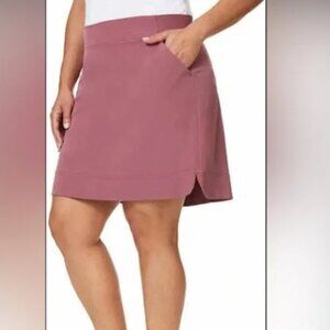 32 Degrees Cool Women's Athletic Golf Tennis Skirt Skort Pink Size XL